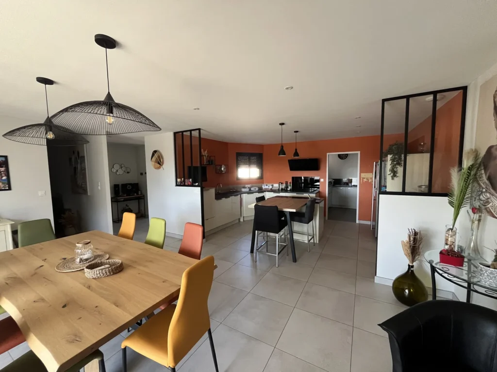 Construction d'une maison neuve de plain-pied, réalisation AJ2