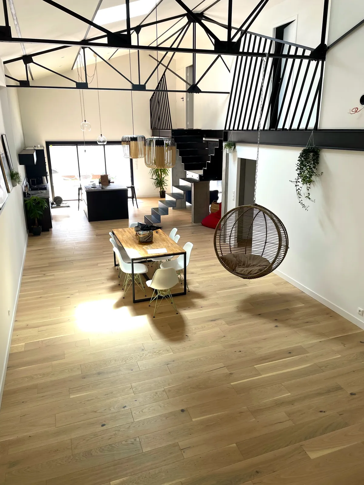 Transformation d'un hangar en loft, réalisation AJ2